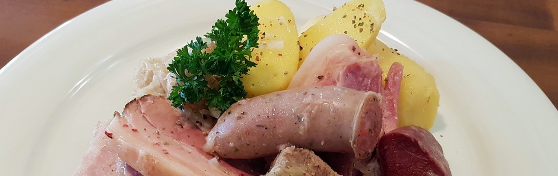 Bandeau plat saison choucroute