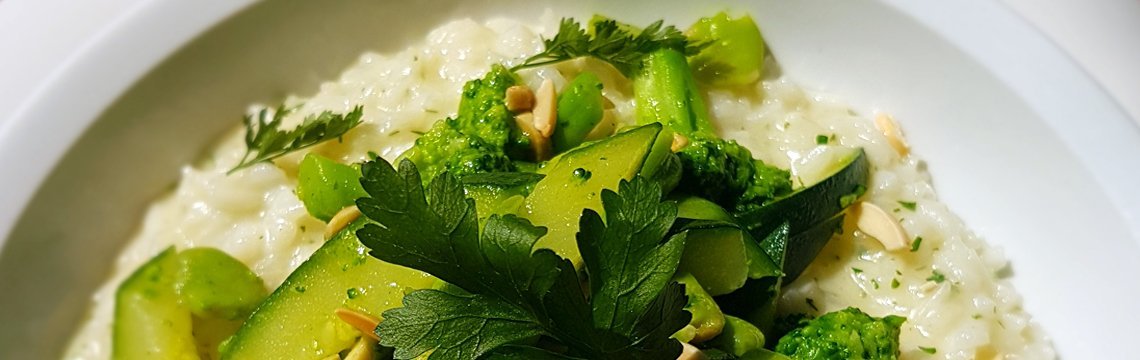 Bandeau plat saison risoto