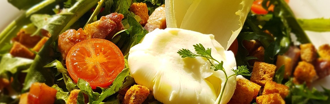 Bandeau plat saison salade estivale